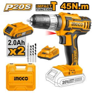 Máy khoan pin 20V 3 chức năng Ingco CIDLI200215 Chính Hãng