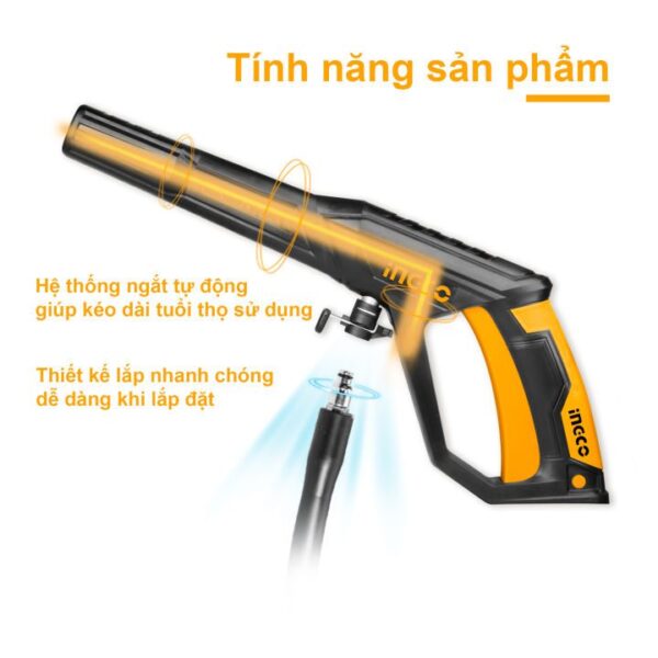 May rua xe tang ap HPWR14008 INGCO cong suat 1400W 2