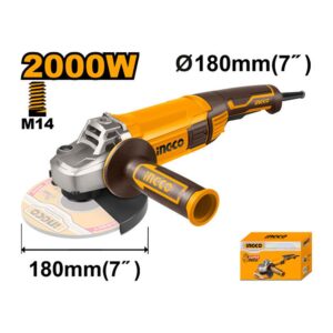 Máy mài góc 2000W 180mm Ingco AG200018 Chính Hãng, Giá Rẻ