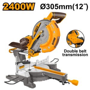 Máy cắt nhôm bàn trượt 2400W Φ305mm Ingco BM2S24007 Chính Hãng