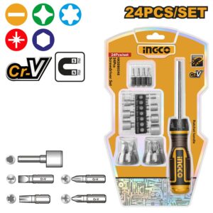 Bộ tua vít 24 món Ingco HKSDB0248 Chính Hãng, Giá Rẻ Nhất