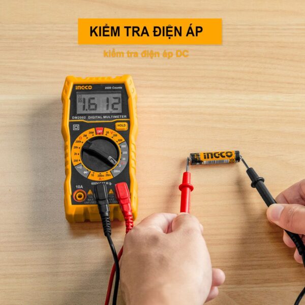 Đồng hồ đo điện vạn năng (40T) Ingco DM2002