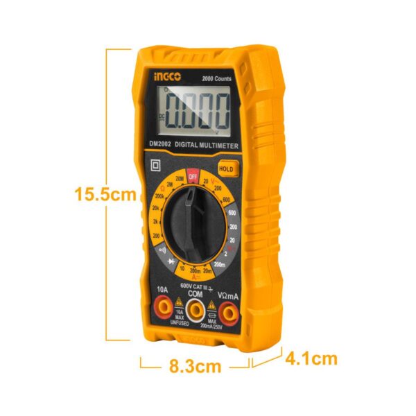 Đồng hồ đo điện vạn năng (40T) Ingco DM2002