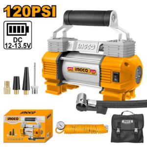 Máy bơm lốp mini 12V Ingco AAC2508 Chính Hãng, Giá Rẻ Nhất