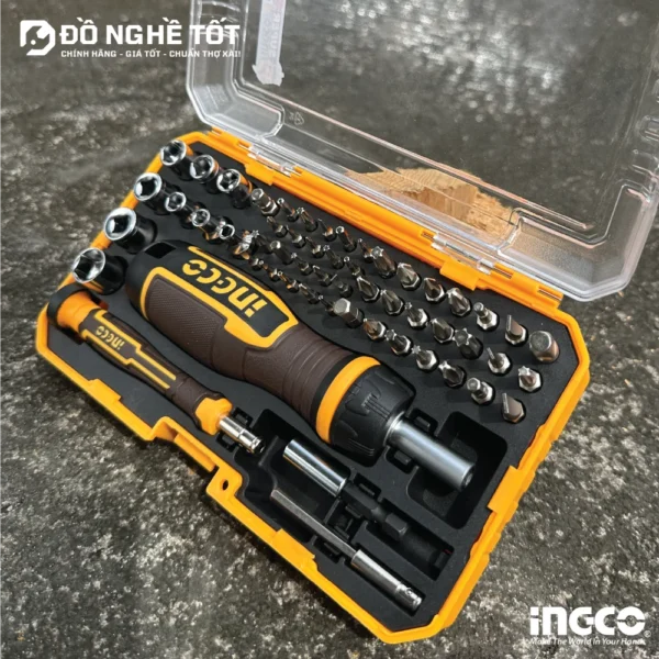 Bộ 55 đầu vít đa năng Ingco HKSDB0558 Chính Hãng 2@2x