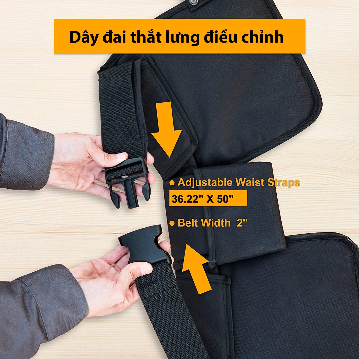 Dây đai điều chỉnh (92-127cm)