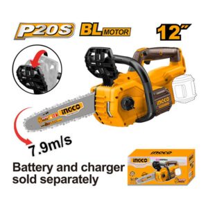 Máy cưa xích pin 20V Ingco CGSLI20128 Chính Hãng, Không Chổi Than