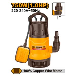 Máy bơm chìm 750W nước thải Ingco SPD7508 Chính Hãng