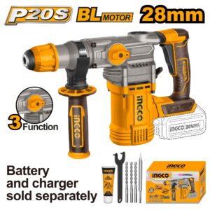 Máy đục bê tông pin 20V Ingco CRHLI20288 Chính Hãng