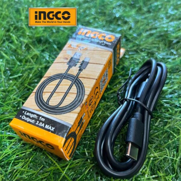 Dây cáp sạc USB Type-C INGCO IUCC01 chính hãng dây dài 1 mét và hỗ trợ tối đa dòng sạc 3A