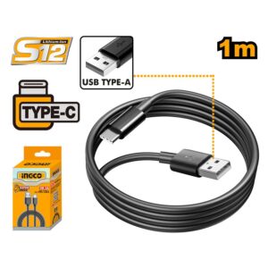 Dây cáp sạc Type-C 3A 1m Ingco IUCC01 Chính Hãng, Giá Rẻ