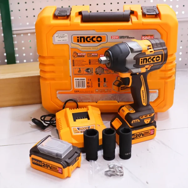 Máy vặn bu lông 850Nm Ingco CIWLI2085 Mạnh Mẽ, Giá Rẻ Nhất 2