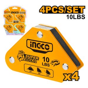 Bộ ke góc hàn có nam châm Ingco AMWH4001 Chính Hãng 6