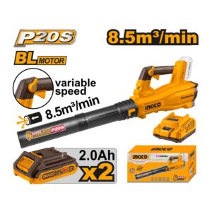 Máy thổi lá pin 20V không chổi than Ingco CABLI204282 Mạnh Mẽ 2