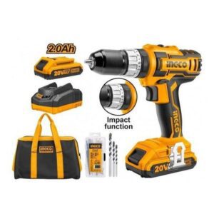 Máy khoan pin 20V 3 chức năng Ingco CIDLI2002 Chính Hãng
