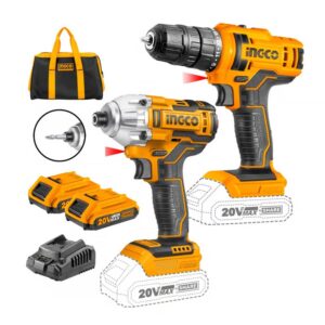 Bộ combo máy khoan siết vít 20V Ingco CKLI2016 Chính Hãng