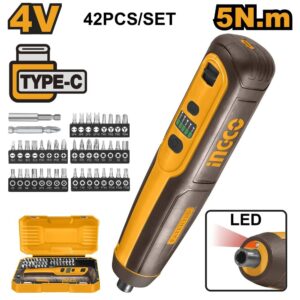 Máy siết vít pin 4V Type C Ingco CSDLI0406 Chính Hãng 7