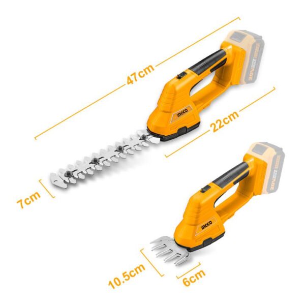 Máy cắt tỉa hàng rào 20V Ingco CSTLI2001 Chính Hãng 3