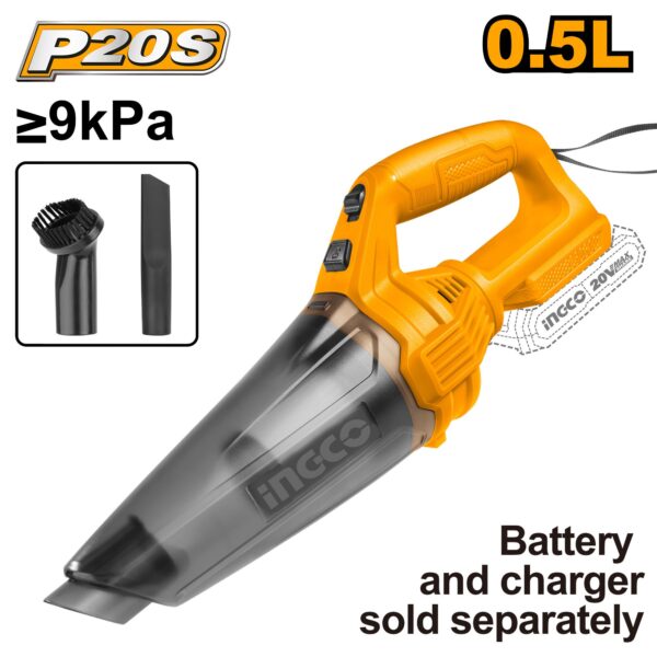 Máy hút bụi cầm tay 20V Ingco CVLI201261 Chính Hãng