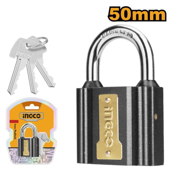 Ổ khóa gang 5cm Ingco DIPL0501 Chính Hãng, Giá Rẻ Nhất 3