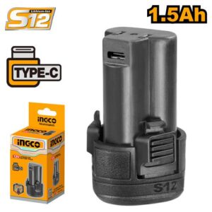 Pin sạc cáp Type-C 12V Ingco FBLI12153 Chính Hãng, Giá Rẻ