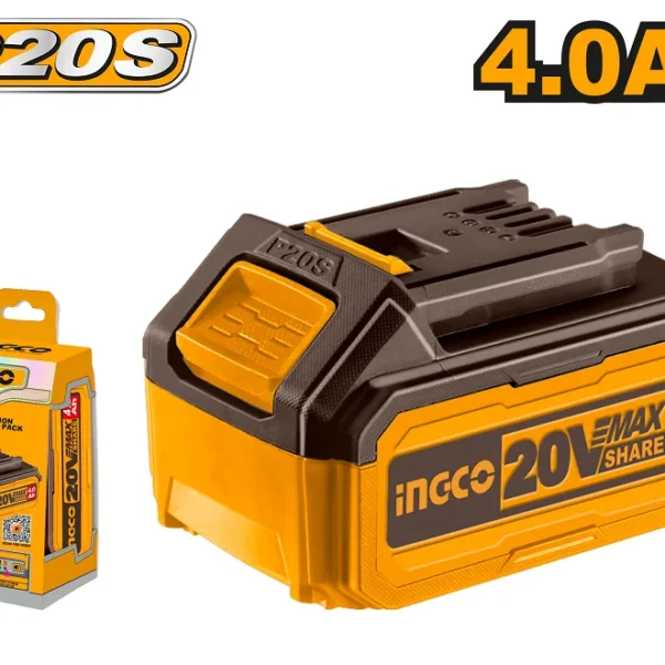 Pin sạc Lithium 20V 4Ah Ingco FBLI20021 Chính Hãng 1