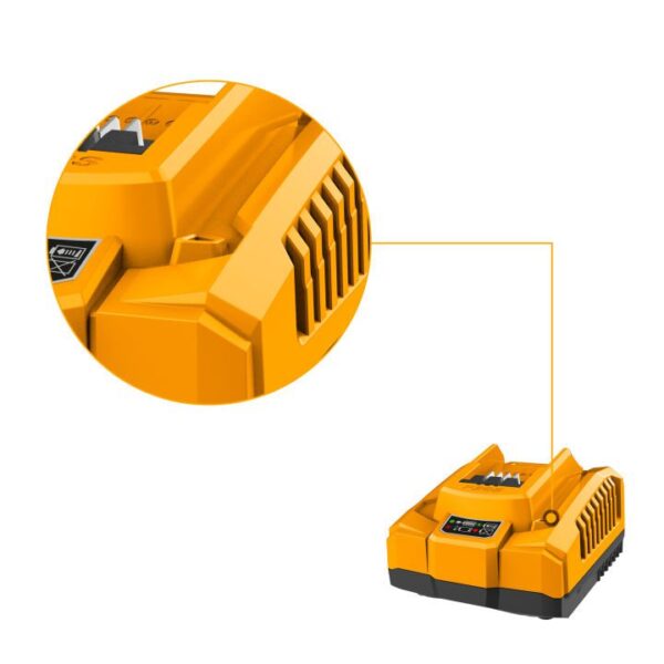 Đế sạc nhanh 20V 4Ah Ingco FCLI20411 Chính Hãng, Giá Rẻ 1
