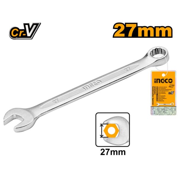 Cờ lê vòng miệng 27mm Ingco HCSPA271 Chính Hãng, Giá Rẻ