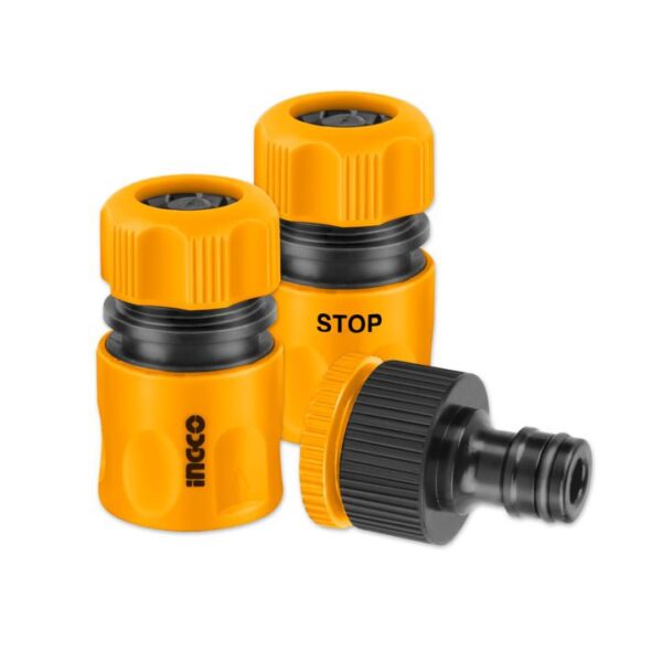 Bộ 3 đầu nối nhanh máy xịt rửa Ingco HHCS03122 Chính Hãng 2