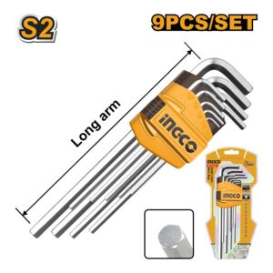 Bộ 9 chìa lục giác Ingco HHK11091 Chính Hãng, Giá Rẻ Nhất 7