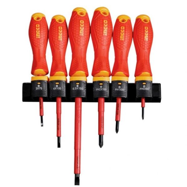 Bộ 6 tua vít cách điện Ingco HKISD0608 Chính Hãng, Giá Rẻ 1