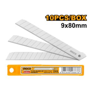 Lưỡi dao rọc giấy 9*80mm Ingco HKNSB0901 Chính Hãng 3