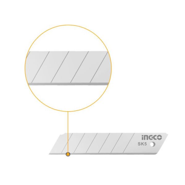 Bộ 10 lưỡi dao 18*100mm Ingco HKNSB181 Chính Hãng, Giá Rẻ 2