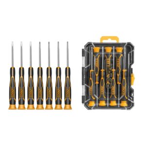 Bộ 7 tua vít nhỏ thép CrV Ingco HKSD0718 Chính Hãng 3
