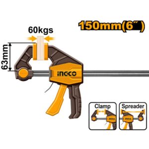 Thanh kẹp nhanh 6" Ingco HQBC01601 Chính Hãng, Giá Rẻ Nhất