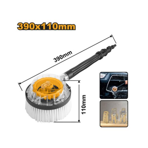 Bàn chải xoay gắn máy xịt rửa Ingco HRB8702 Chính Hãng 6