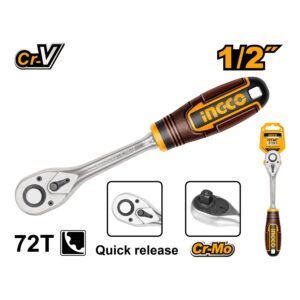 Cần siết 2 chiều 1/2" 260mm Ingco HRTH0812 Chính Hãng 3