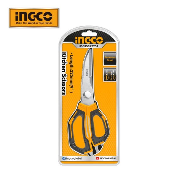 Kéo nhà bếp inox cao cấp Ingco HSCRS822251 Chính Hãng 1