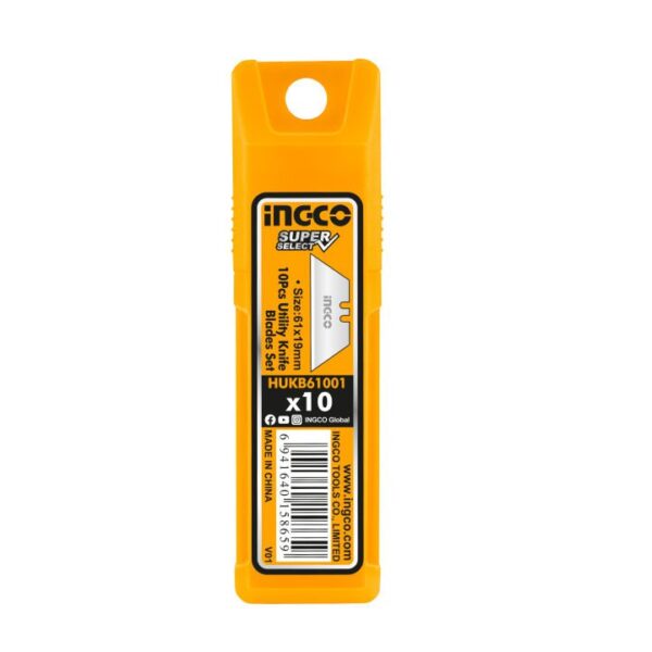 Bộ 10 lưỡi dao cắt đa năng INGCO HUKB61001