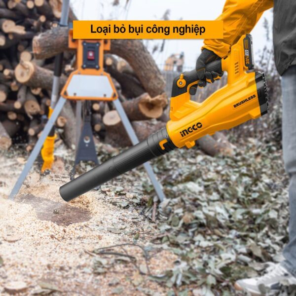 Máy thổi lá dùng pin 20V motor không chổi than INGCO CABLI20428