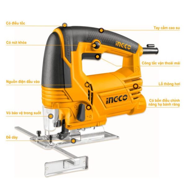 Máy cưa lọng 650W Ingco JS6508 Chính Hãng, Giá Rẻ Nhất 2