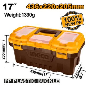 Thùng đựng đồ nghề 17'' Ingco PBX1701 Chính Hãng, Giá Rẻ Nhất
