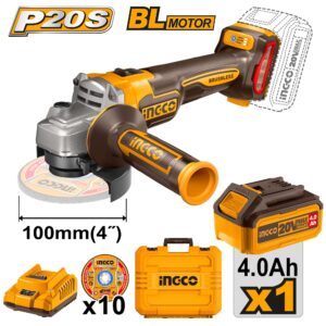 Máy mài góc pin 20V Ingco CAGLI211041 Mạnh Mẽ, Giá Rẻ Nhất 4