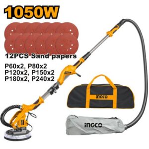 Máy chà nhám thạch cao cán dài Ingco DWS10501 Chính Hãng 4
