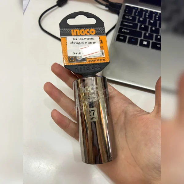 Đầu tuýp dài 27mm Ingco HHAST12273L Chính Hãng, Giá Rẻ Nhất