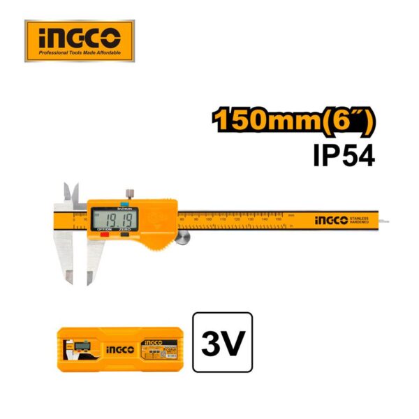 Thước kẹp điện tử 150mm Ingco HDCD28150 Chính Hãng 2