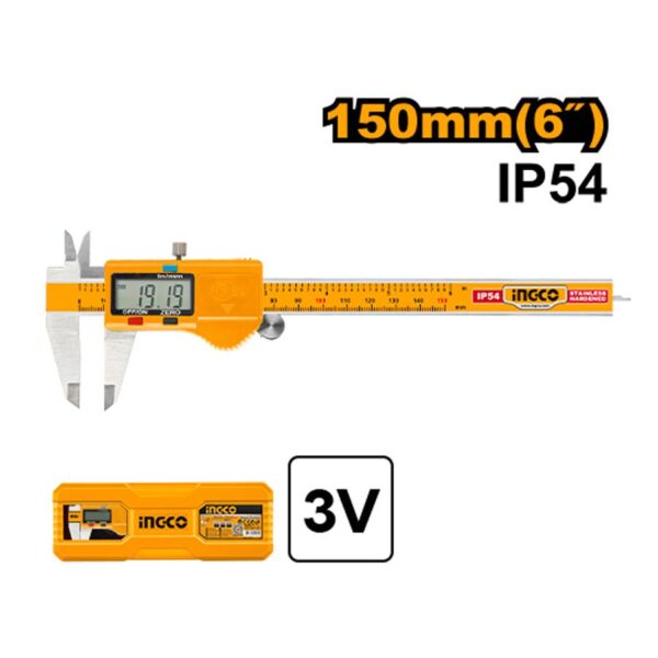 Thước kẹp điện tử 150mm Ingco HDCD28150 Chính Hãng 4