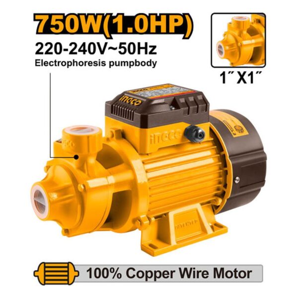 Máy bơm nước 750W Ingco VPM7508 Chính Hãng, Giá Rẻ Nhất 4