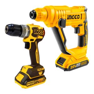 Bộ Combo Máy khoan pin 20V Ingco BTCB202405 Chính Hãng