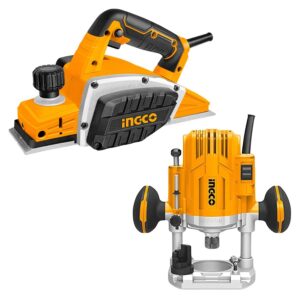 Bộ Combo Máy phay + bào Ingco BTCB202415 Chính Hãng